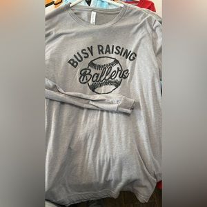 Bell Canvas Long Sleeve Large sports shirt